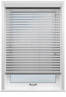 Ecowood, Moonstone Grey Fine Grain - Twist&Fit Venetian Blind